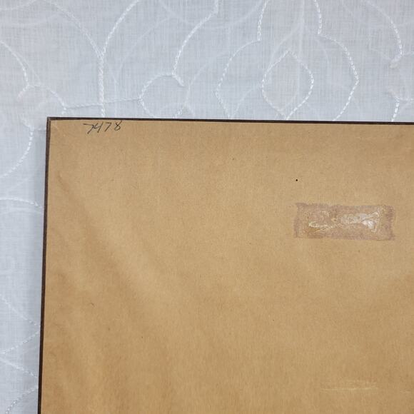 VINTAGE Finished Embroidery Religious Childrens Praying Kneeled Down Framed - Picture 16 of 16